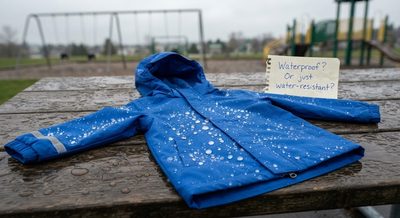 Waterproof vs Water-Resistant: What Actually Keeps Your Kid Dry at the Park