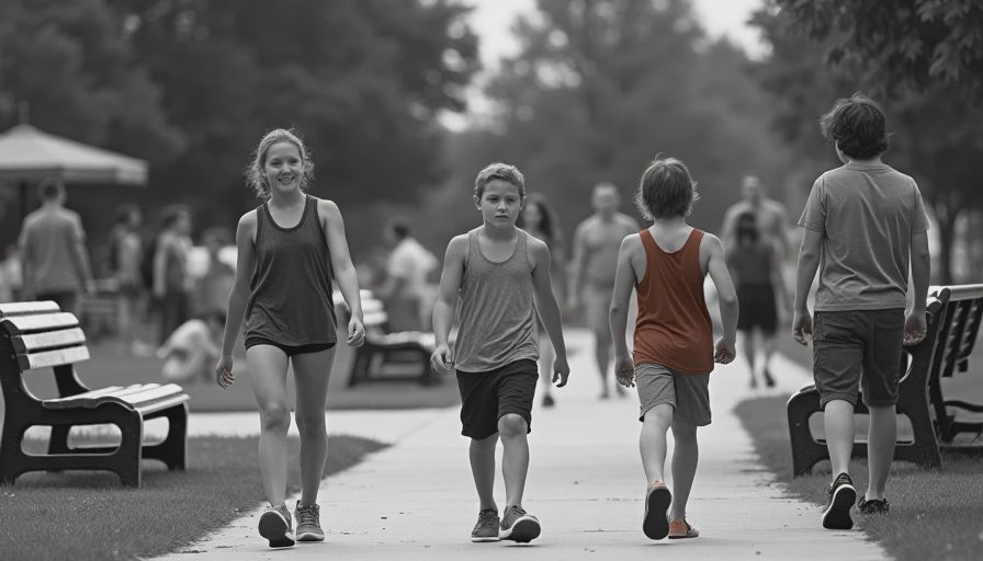 Visual context for youth tank tops