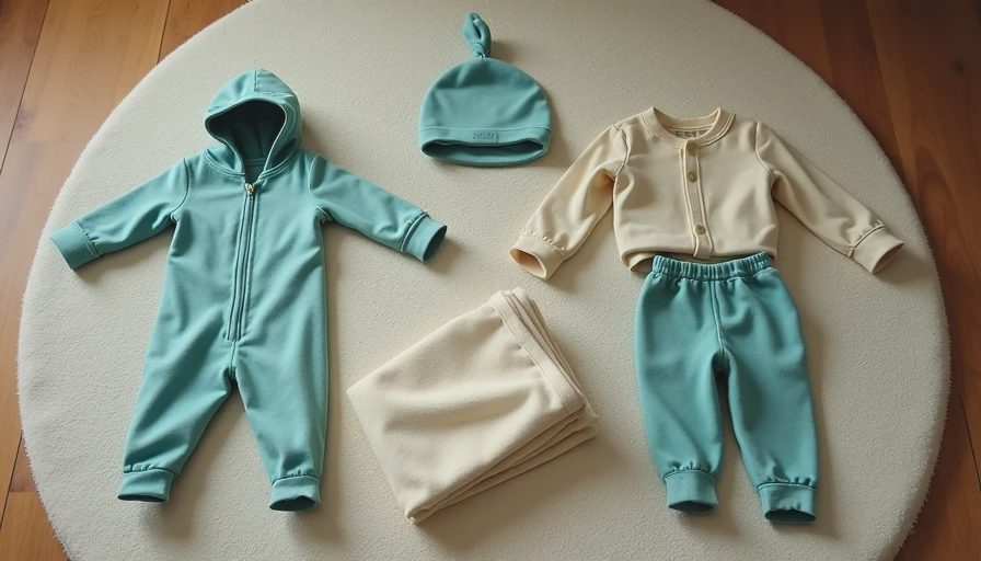 Visual context for organic cotton baby clothes