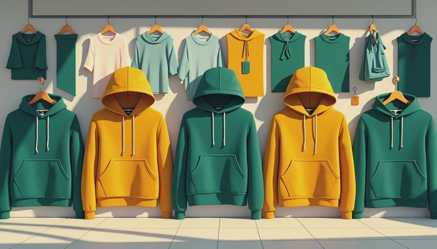 Visual context for youth hoodies