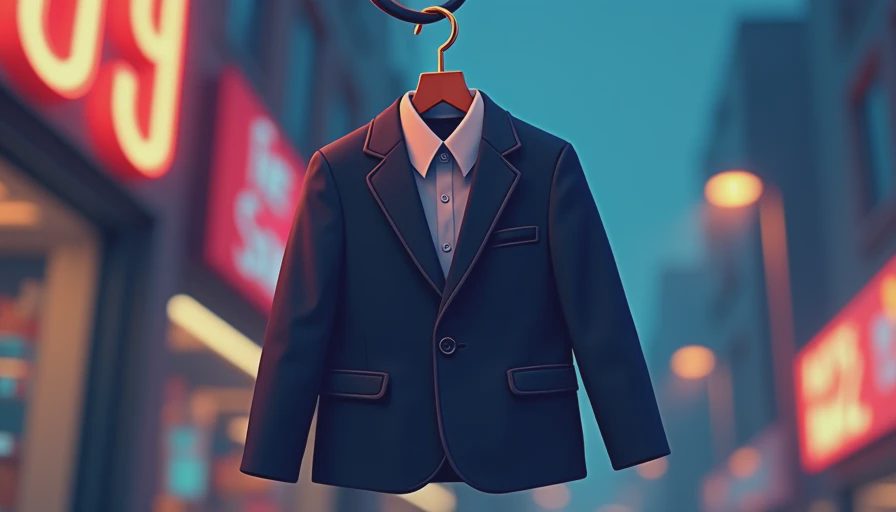 Visual context for boys suits