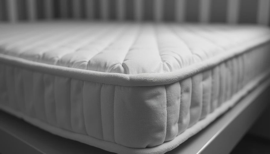 Visual context for firm mattress for newborn